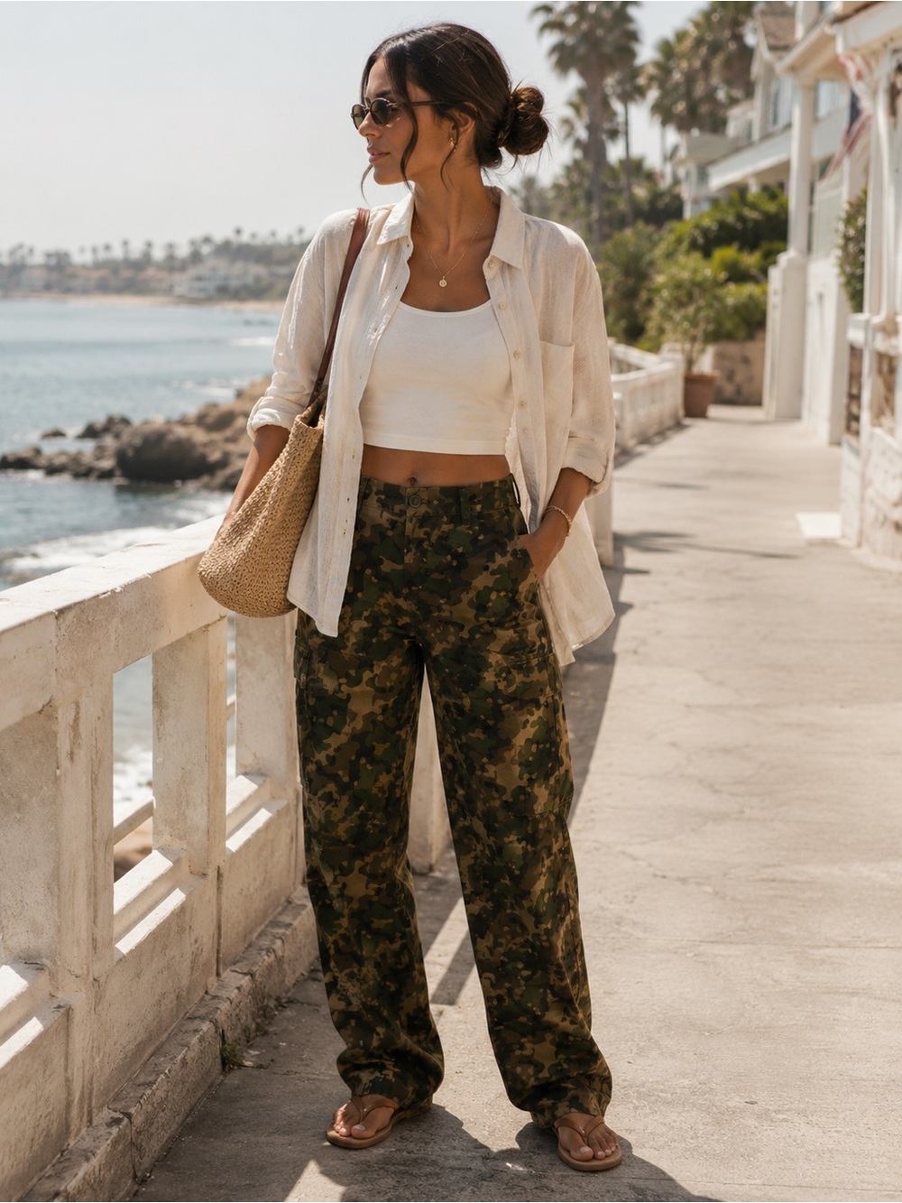 GAP Broken In Straight Camo Khakis | Utility Pants | Classic Soft Luxe | NWOT